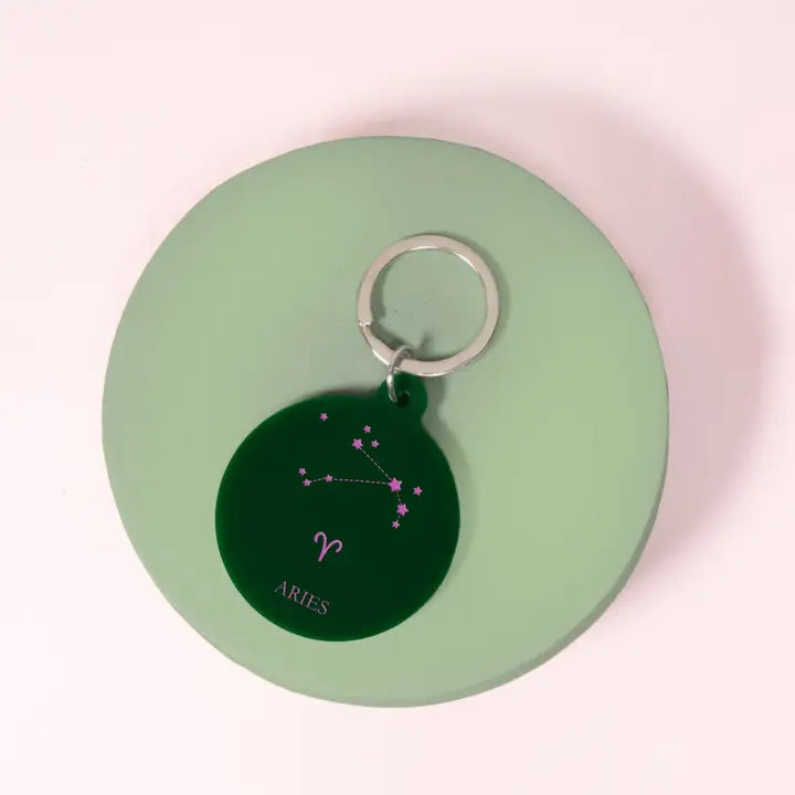 ZODIAC CONSTELLATION KEYCHAIN