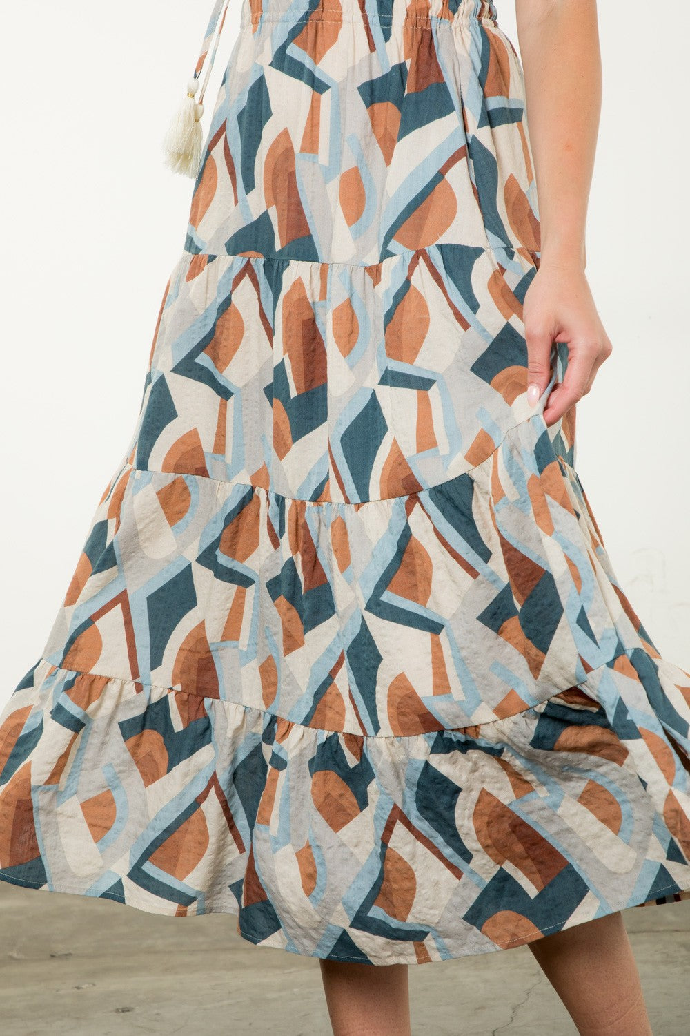 PRINTED MAXI DRESS