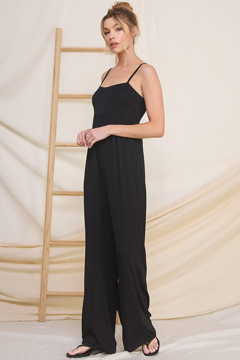 JERSEY KNIT JUMPSUIT