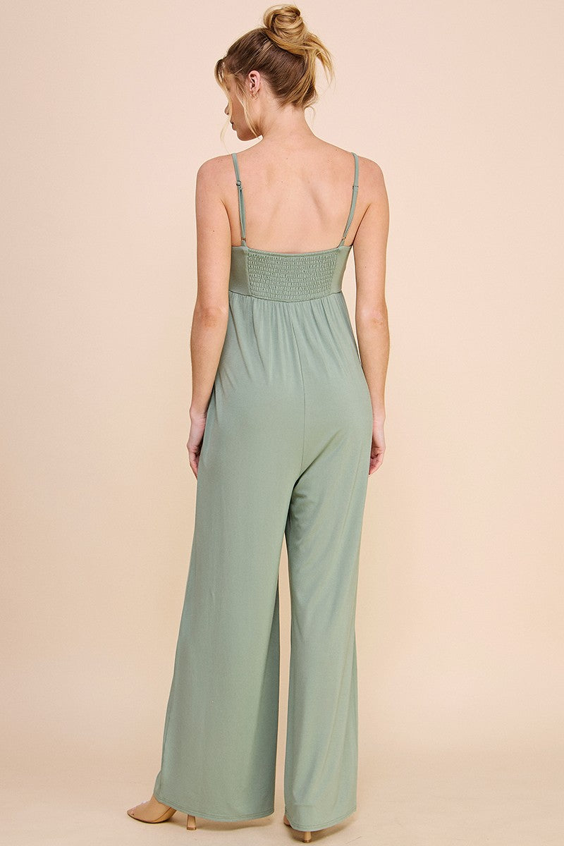 JERSEY KNIT JUMPSUIT