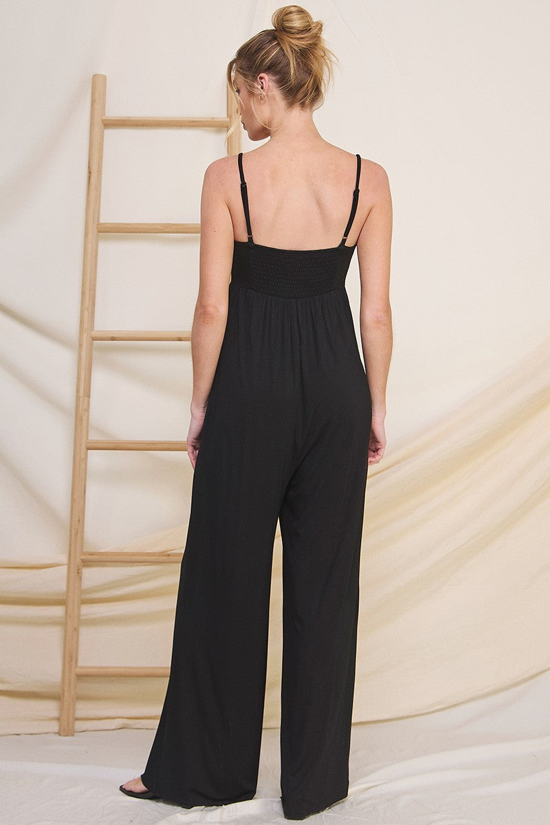 JERSEY KNIT JUMPSUIT