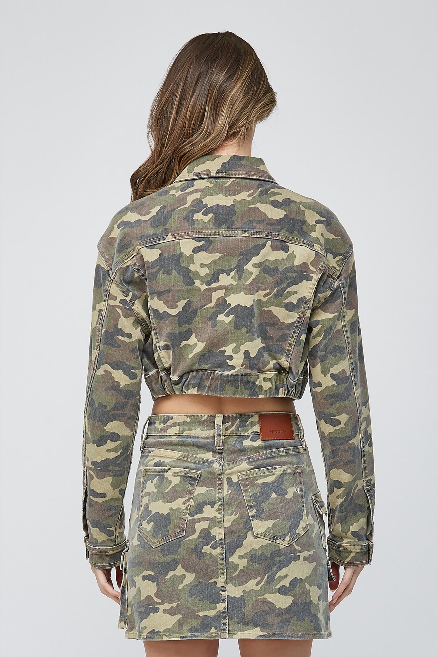 CROPPED CAMO JACKET