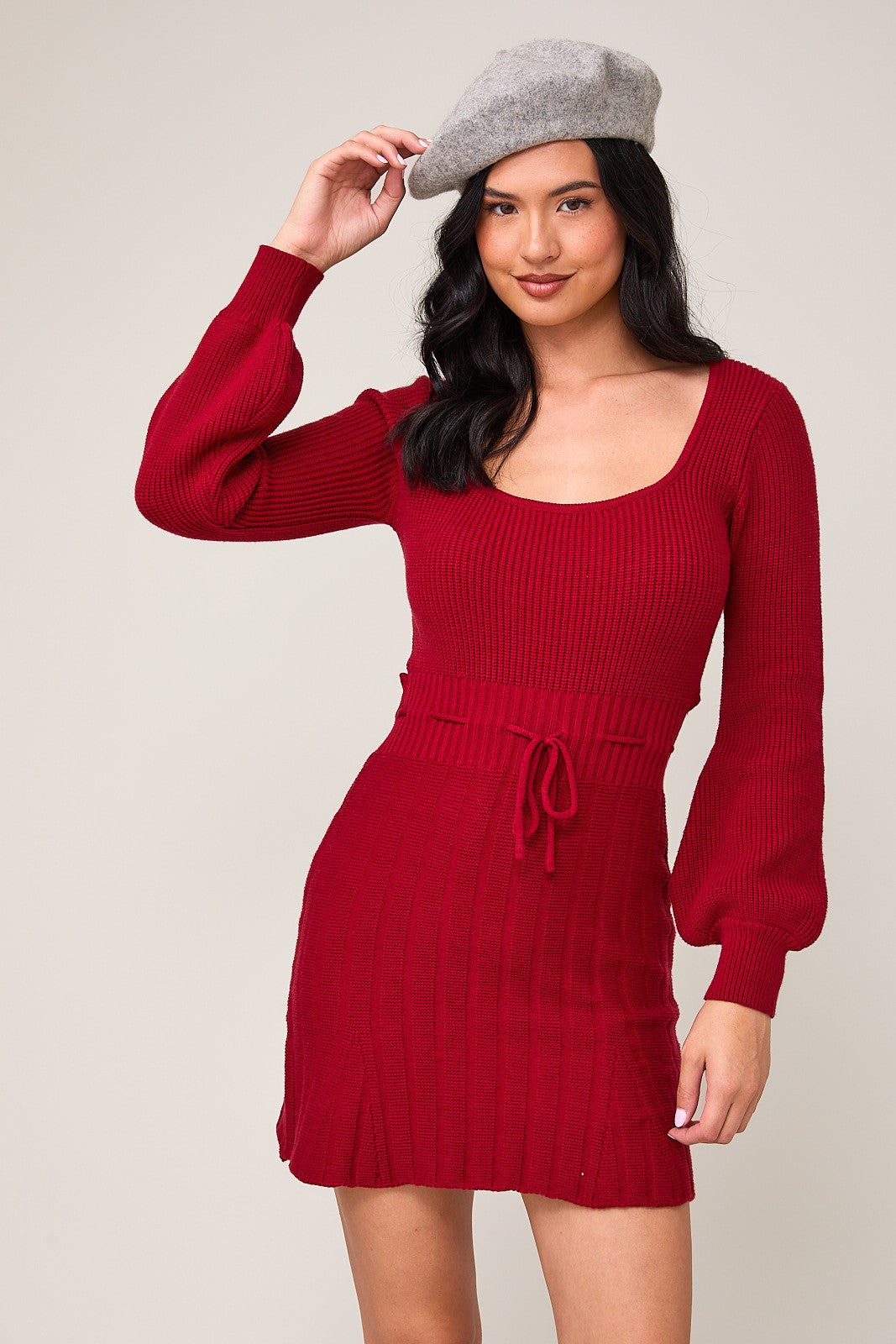 MINI SWEATER DRESS