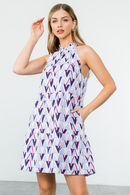 PATTERN DRESS