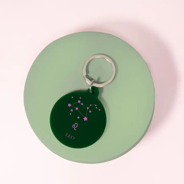 ZODIAC CONSTELLATION KEYCHAIN