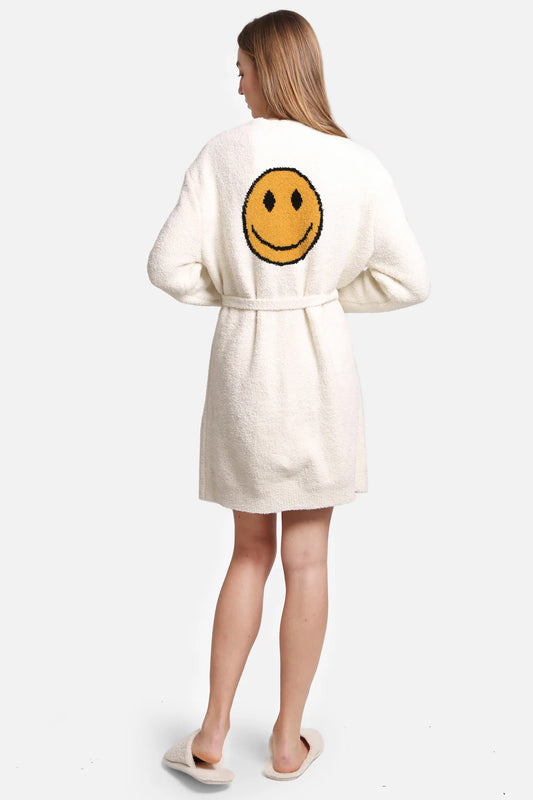 SMILEY FACE ROBE