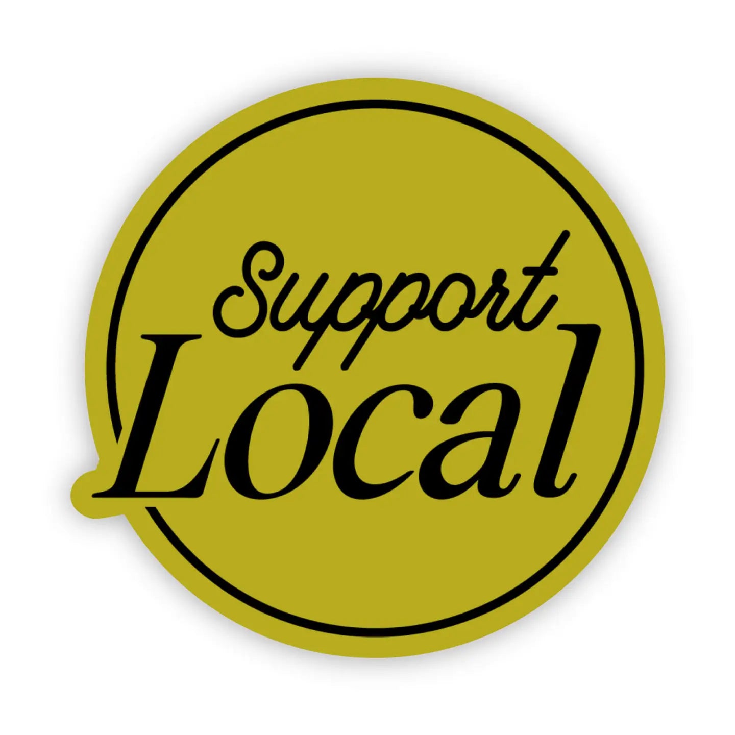 SUPPORT LOCAL STICKER