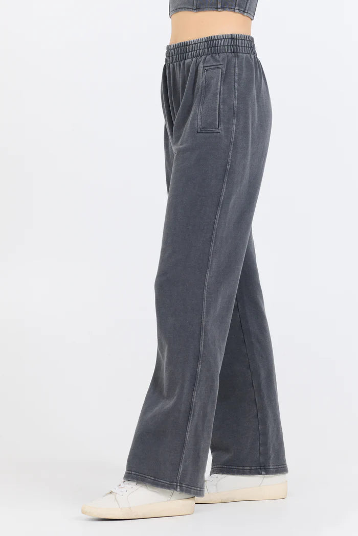 FLARE TERRY PANT