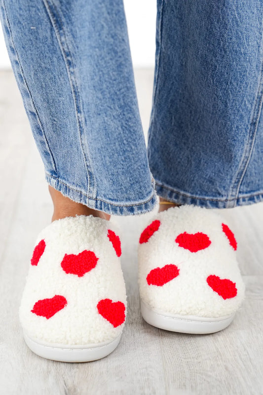 HEART SLIPPERS